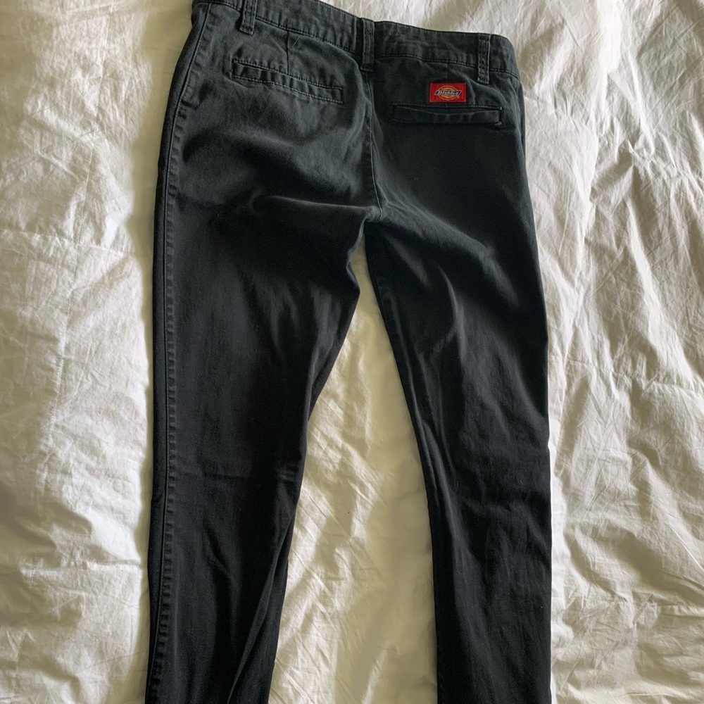 Women’s boot cut black dickies pants